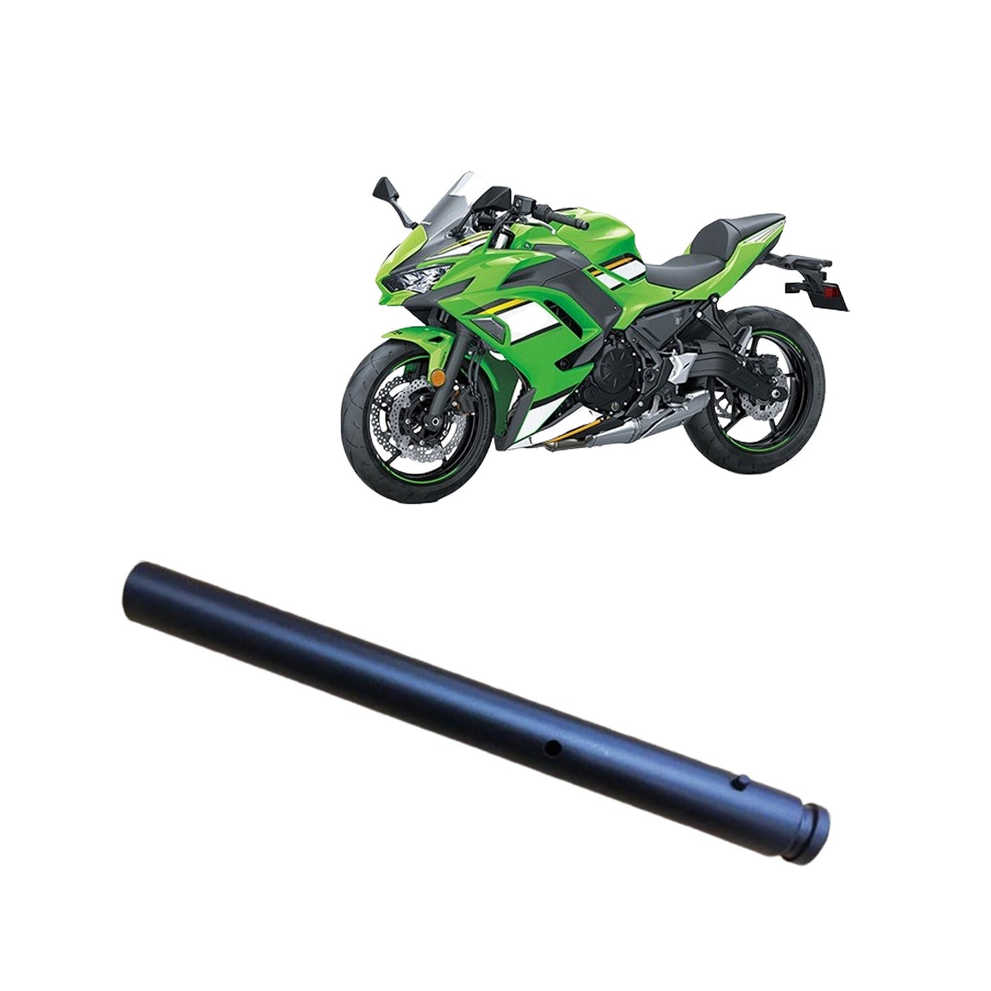 Suitable for 2017-2025 for Kawasaki 650 Right Handlebar Steering Tube BlackFc