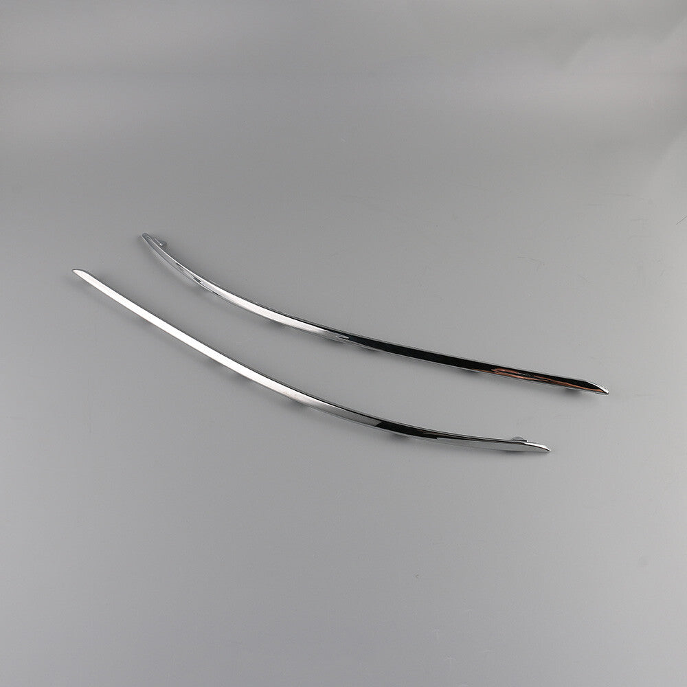 Left Right Front Bumper Fog Light Trim Moulding for Mercedes C Class W204 2007