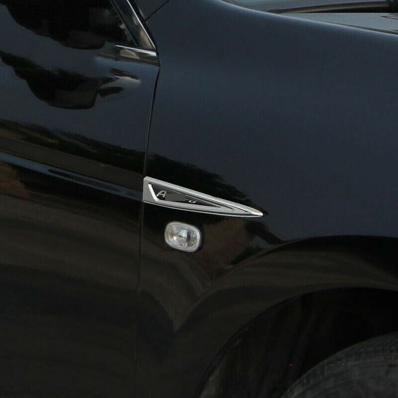 Chrome Fender Side Air Vent Outlet Cover Trim 1 pair for Honda Accord 2008-2012