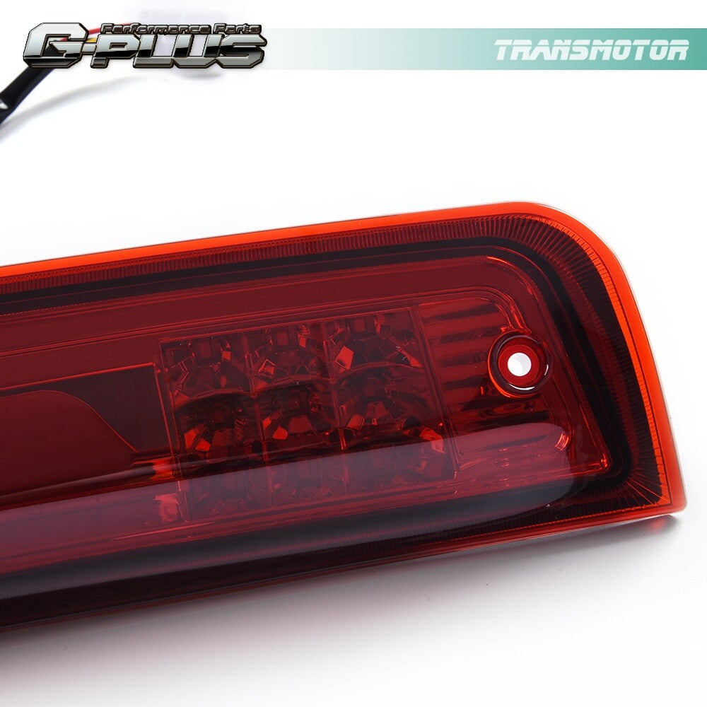 Brand New Fits 2009 - 2017 for Ram 1500 2500 3500 Red LED Third Brake Light Cargo Light - v