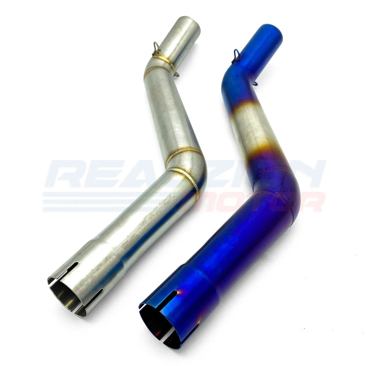 Slip On Middle Exhaust Pipe Connector Added Coating Process For CFMOTO NK400 650
