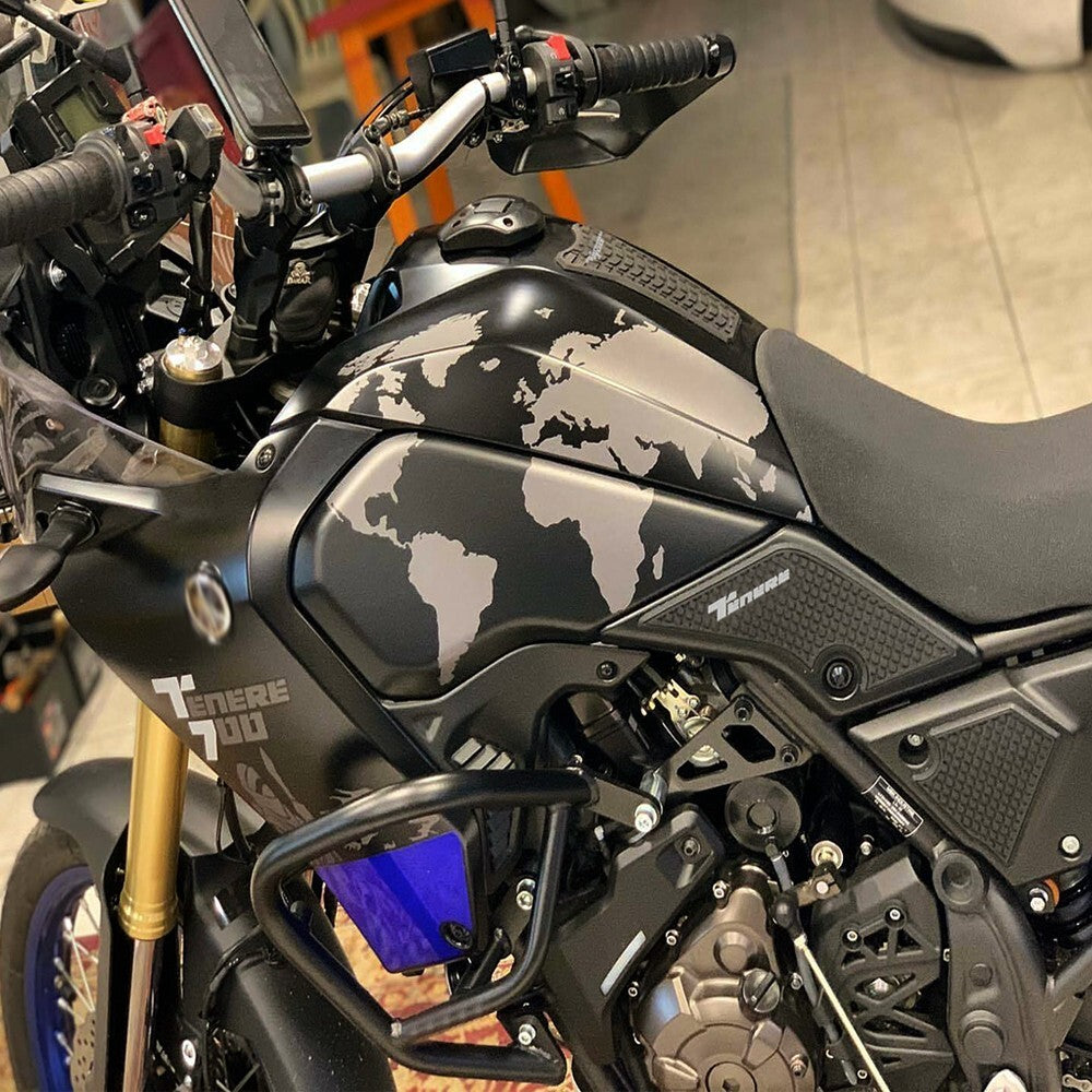 Side Fuel Tank Sticker Rubber Pad for Yamaha Tenere 700 T700 XTZ 700 2019 2020