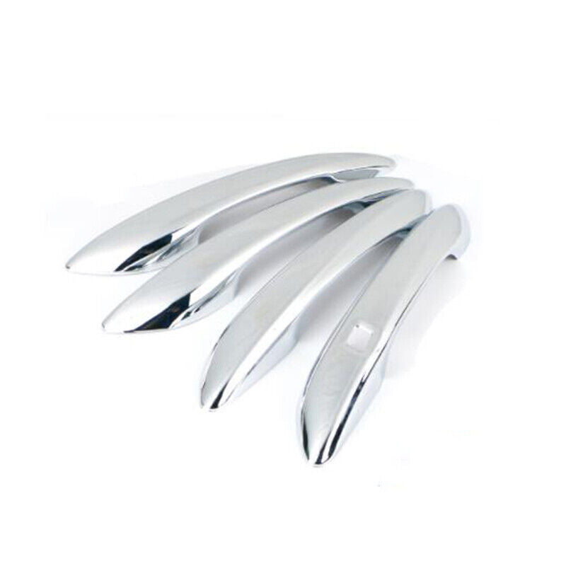 4P Chrome Outer Door Handle Molding Cover Trim ABS for Hyundai for Elantra 2021-2023