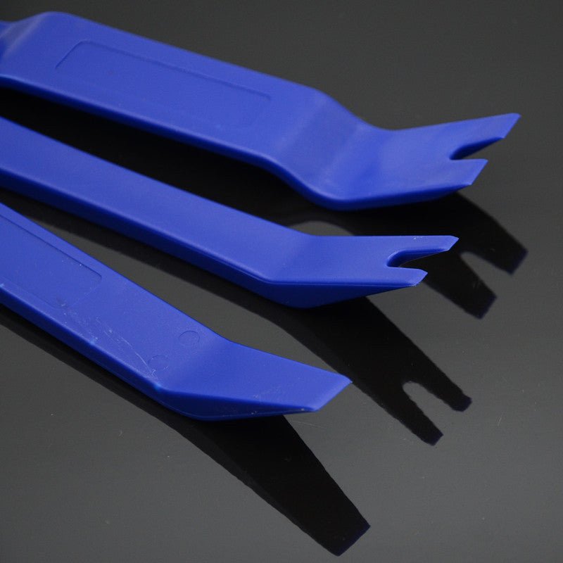 5 Pcs Blue Nylon Car Panel Trim Audio Stereo GPS Molding Pry Open Removal Tools