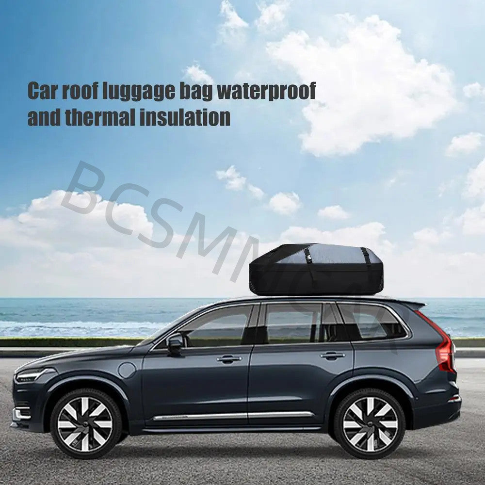Waterproof Cargo Roof Bag Luggage Truck Car Rooftop Storage Cube Bag Foldable Q