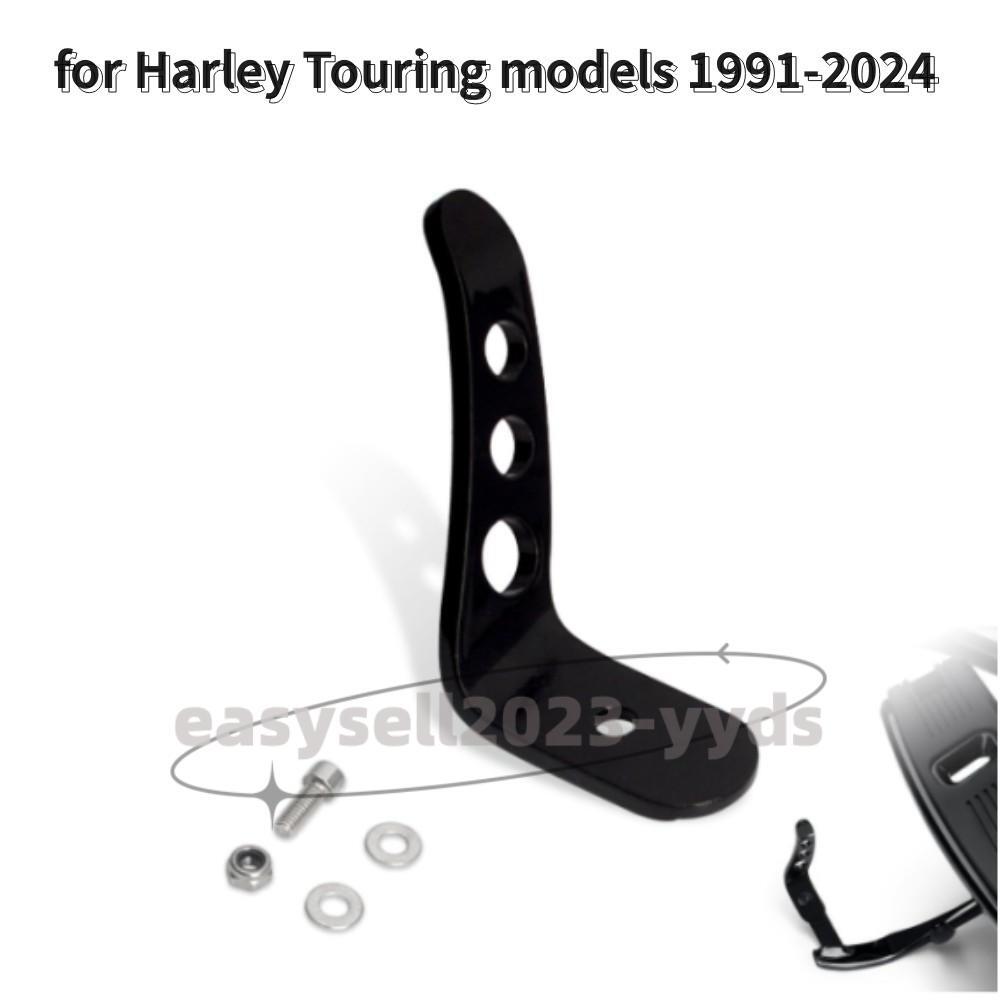 Black Stand Kickstand Extension Fits for Harley Touring Street Glide 1991-2022