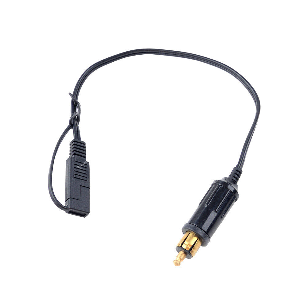 For Motorcycle for BMW Plug to SAE Charging Cable Adapter Converter Connector 18 AWG Q
