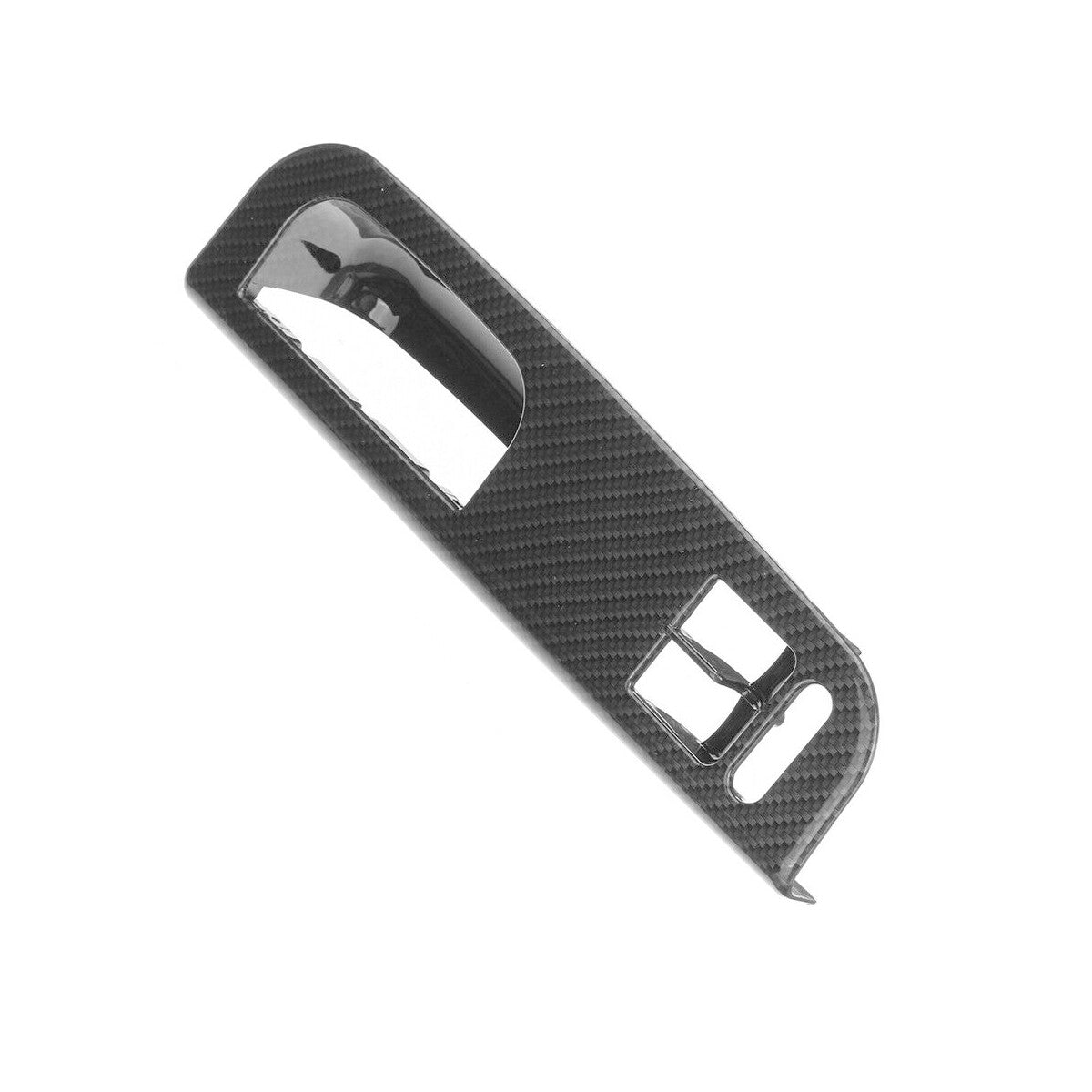 LHD carbon fiber window switch panel decorative frame for Volkswagen for Golf MK4 98-06 2-door model