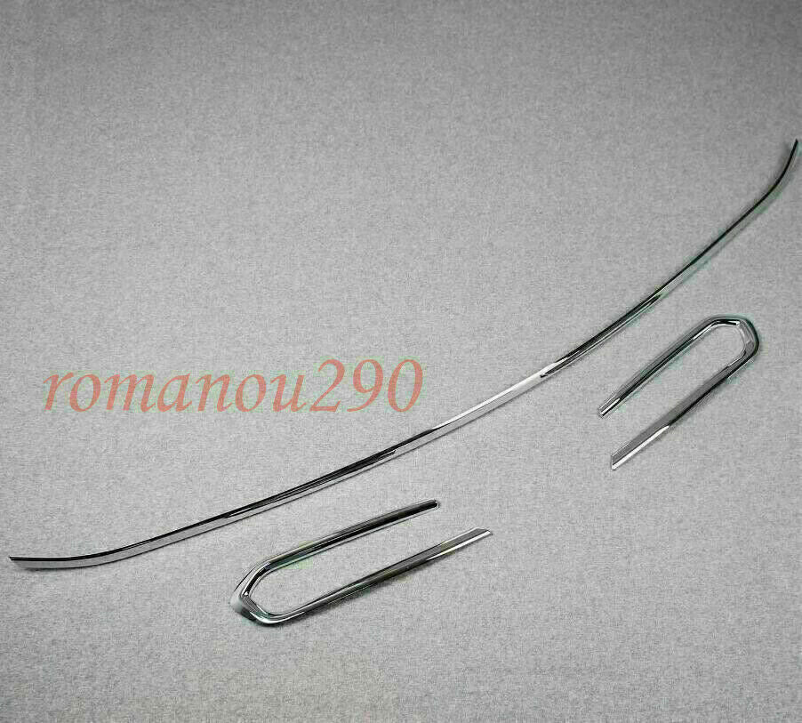for Toyota for Sienna LE 2021-2023 ABS chrome Front bumper bottom lip fog lamp trim