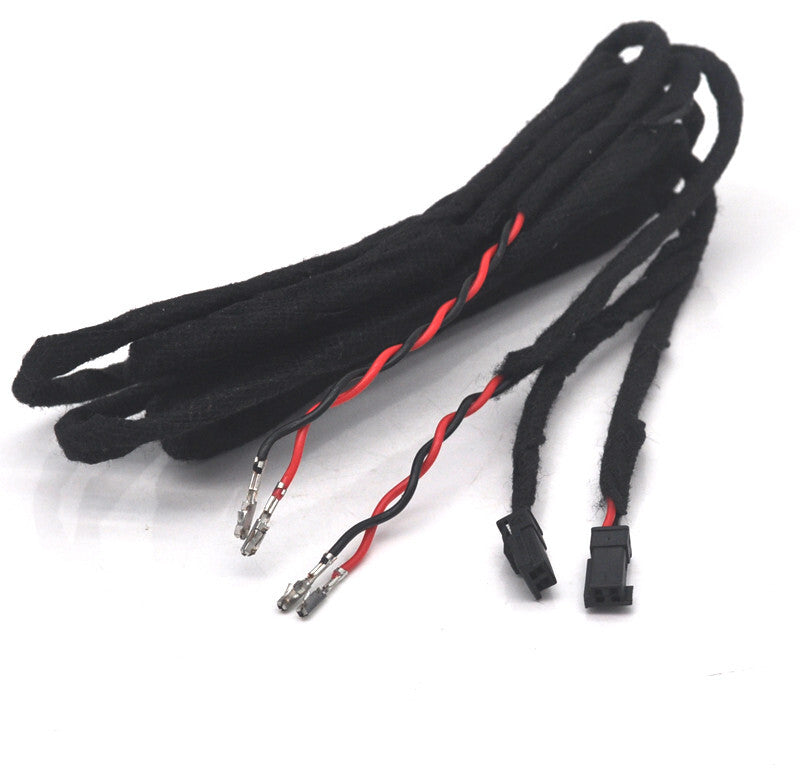 2x Retrofit Door light Cable step courtesy For E87 E90 E60 E63 E70 E91 E92 v