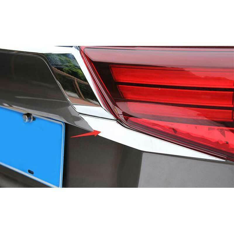 for Mitsubishi Outlander 2016-2021 Chrome ABS Rear Trunk Tailgate Lid Panel Trim
