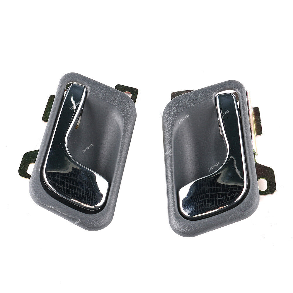 2X Interior Front/Rear Door Handle L+R for Mitsubishi Montero for Pajero V31 V32 V33 Q
