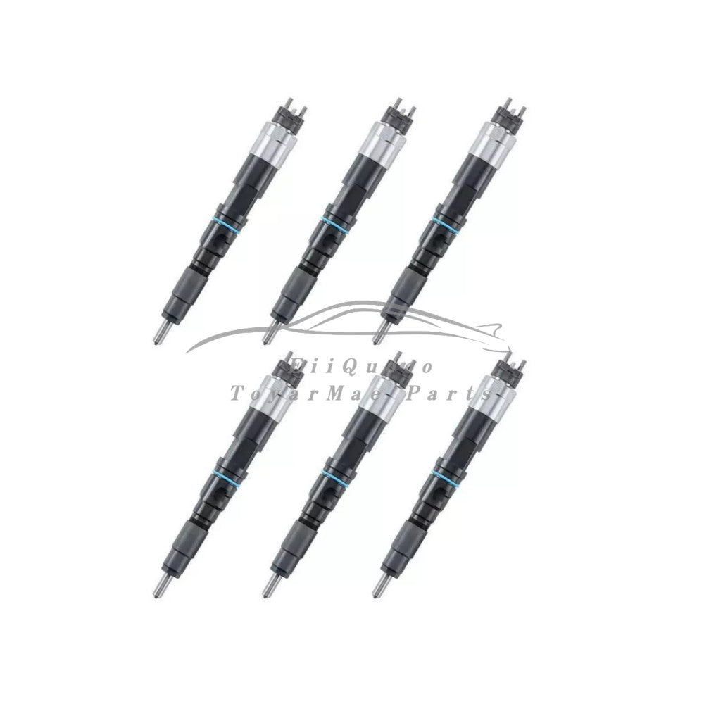6pc Fuel Injector 095000-0550 RE501010 For Diesel Engine 8.1L Tractor
