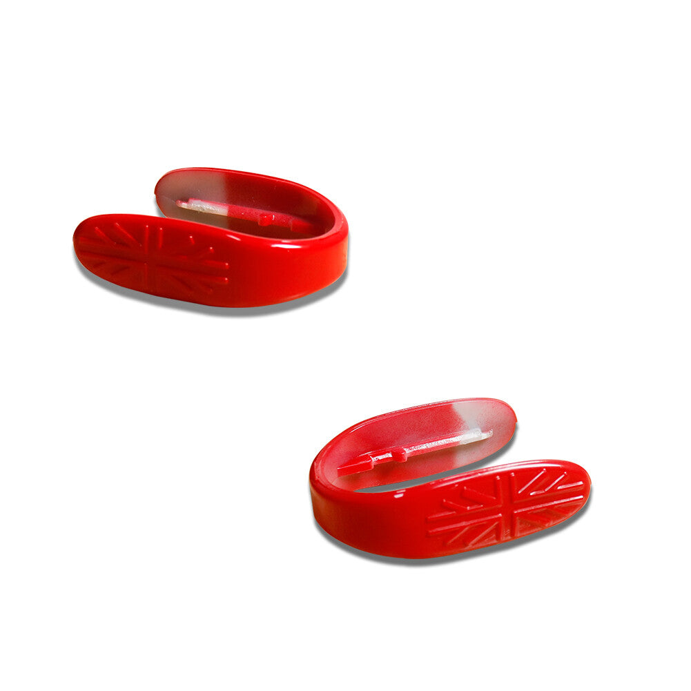Union Jack Design Red for Smart Keychain Case Holder for MINI Cooper 2014-2019 Q