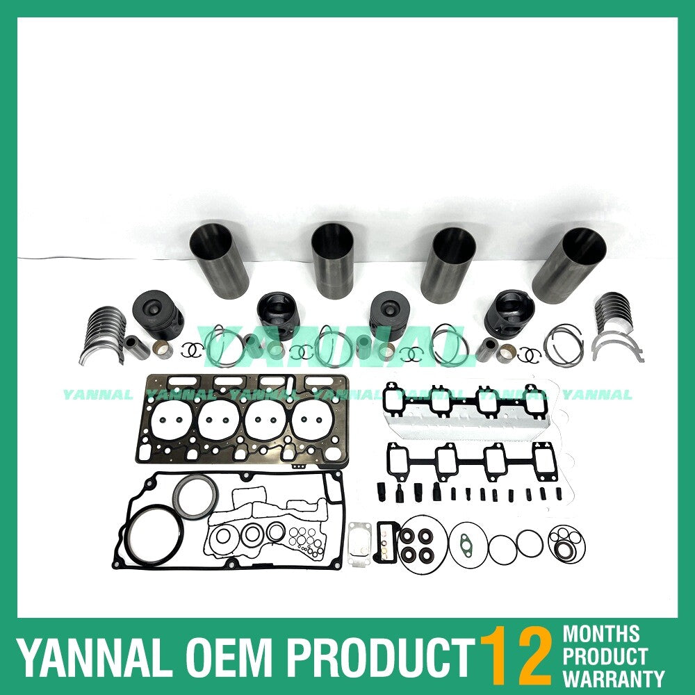 Engine overhaul and rebuild kit with washer bearing kit for JCB JCB444 engines