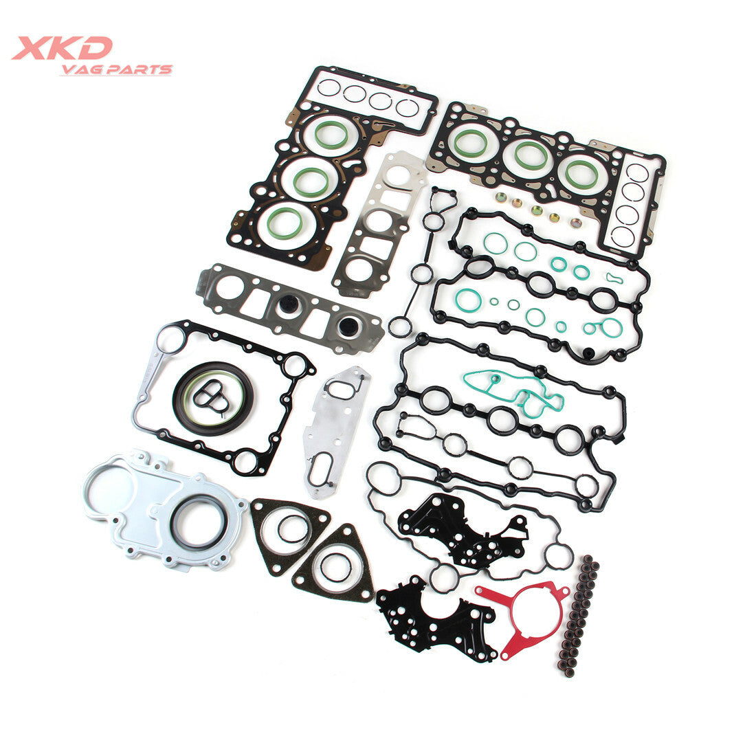 Engine gasket overhaul and rebuild kit suitable for Audi A6 BDW