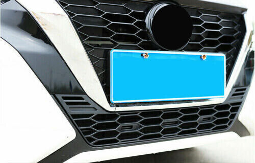 for Nissan Sentra 20-23 Gloss Black Front Lower Bumper Honeycomb Grille Trim 1X