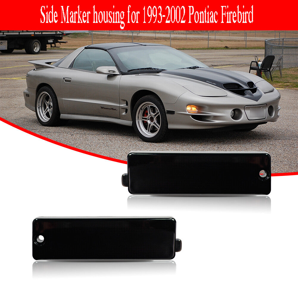 For 1998 - 2002 for Pontiac Firebird Front Bumper Side Marker Light Housing Kit - v