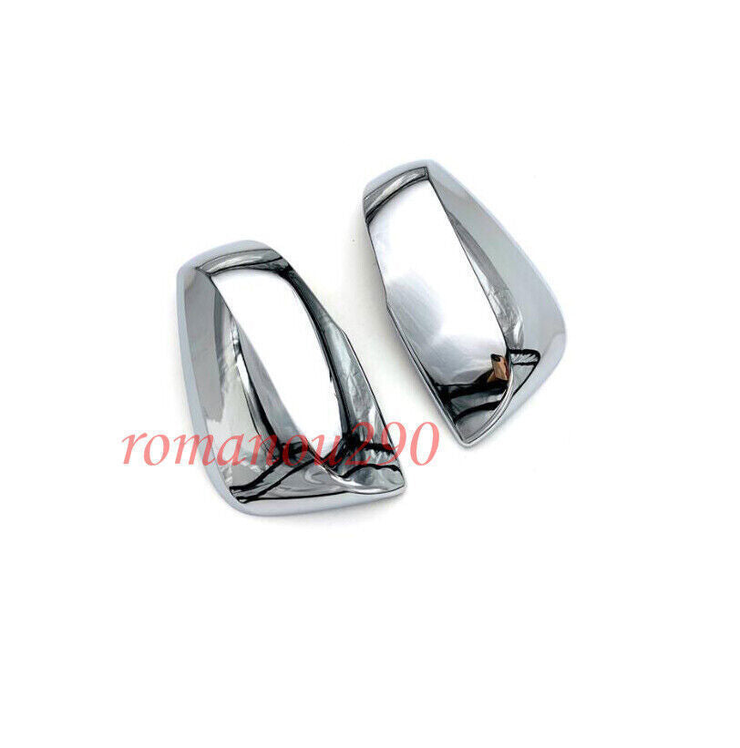 for Toyota for Sienna 2021-2024 ABS Chrome Side Door Rear View Mirror Cover Trim 2P