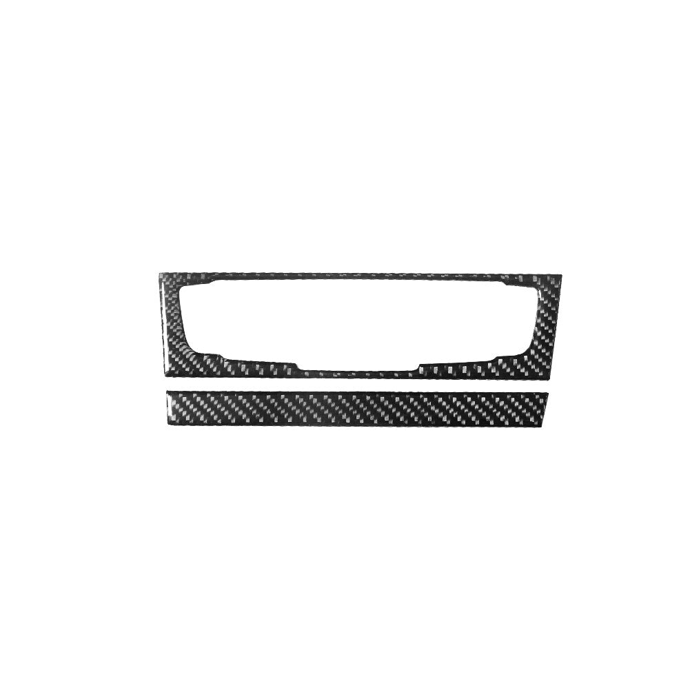 Red Carbon Fiber Outer Fuel Tank Cover Trim For Highlander 2008-2013 v