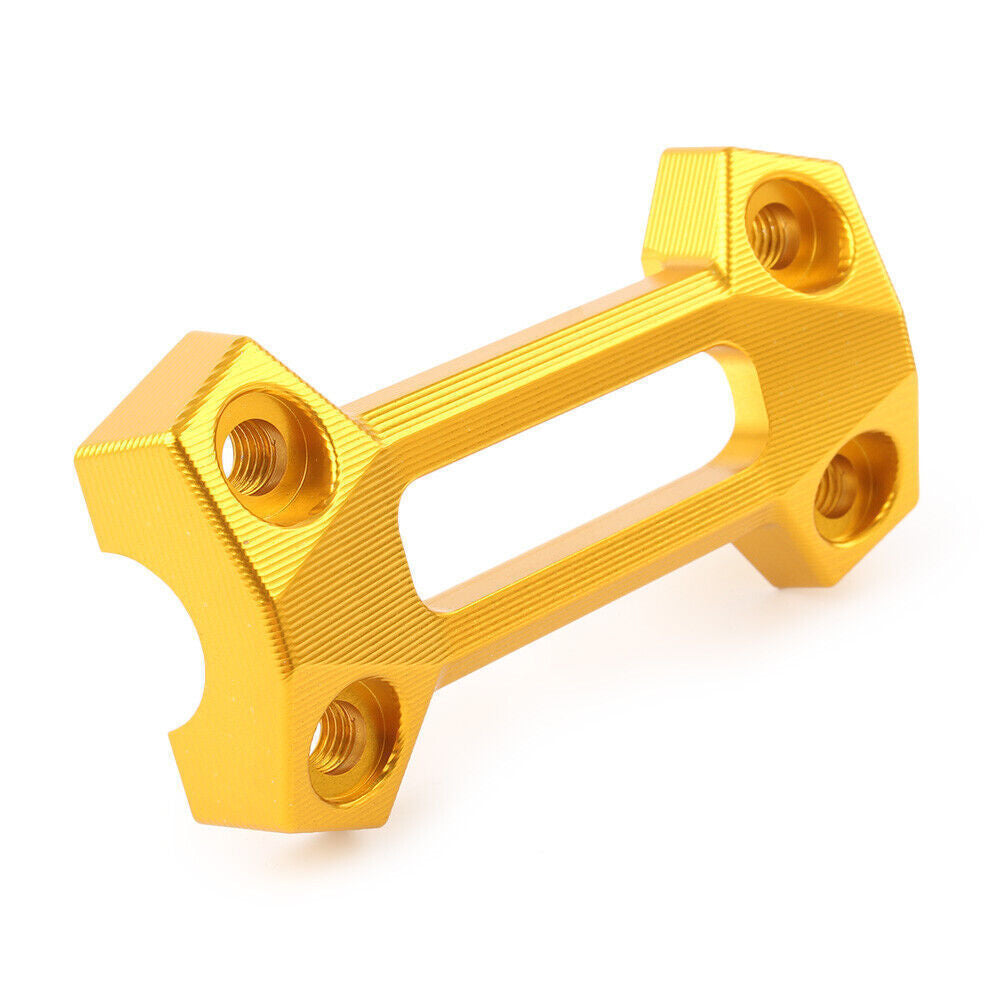 Handle Bar Fat Bar Riser Mount Clamp Top Cover for Kawasaki Z900 2017-2022 GOLD Q