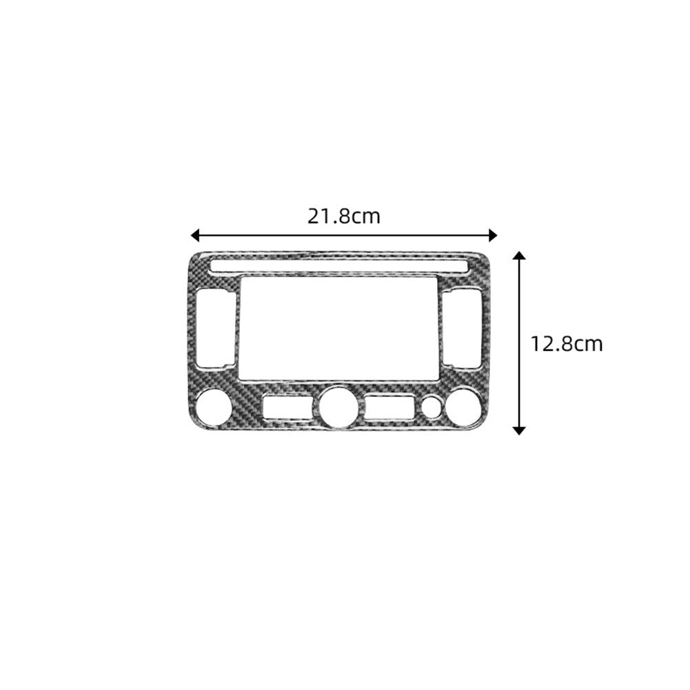 Carbon Fiber Front Door Window Control Cover Trim for Chrysler 200 2011-2014 v