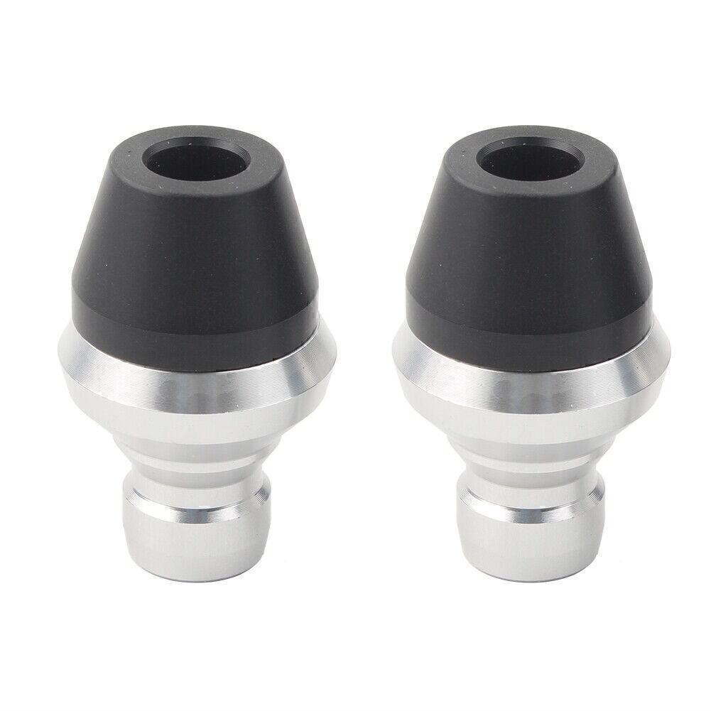 for Ducati Scrambler 400 800 1000 Tire/Rim Valve Stem/Wheel Dust Cover Silver UK