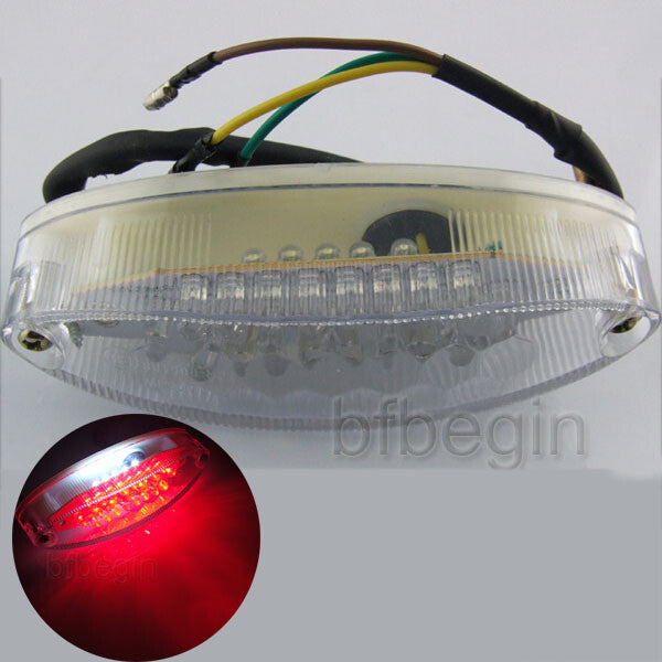 Brake Stop Running Taillight LED Suitable for Motorcycles, Bobber All-Terrain Vehicles, Off-Road Bikes