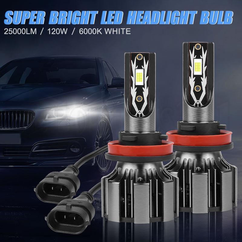 6000K LED Headlights Hi/Lo Beam Light Bulb combo Kit for Nissan Altima 2007-2018
