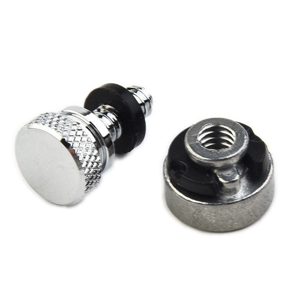 For- for Harley Touring Street Glide Chrome Rear Fender for Seat -Bolt Screw Mount Nut Kit