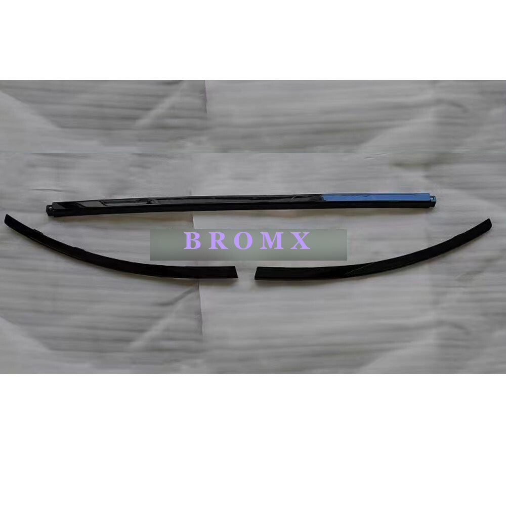 Front Bumper Protector Strip Body Trim Kits for Range Rover L405 2018-2022 Black