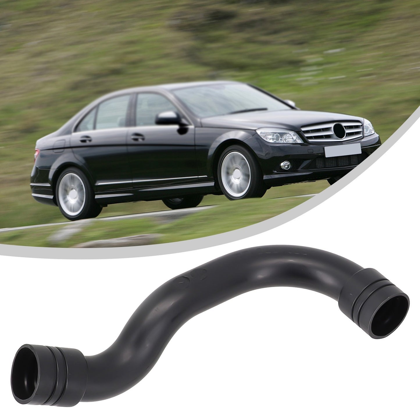 Improved Air Intake with this Rubber Hose for W172 W204 W212 Q