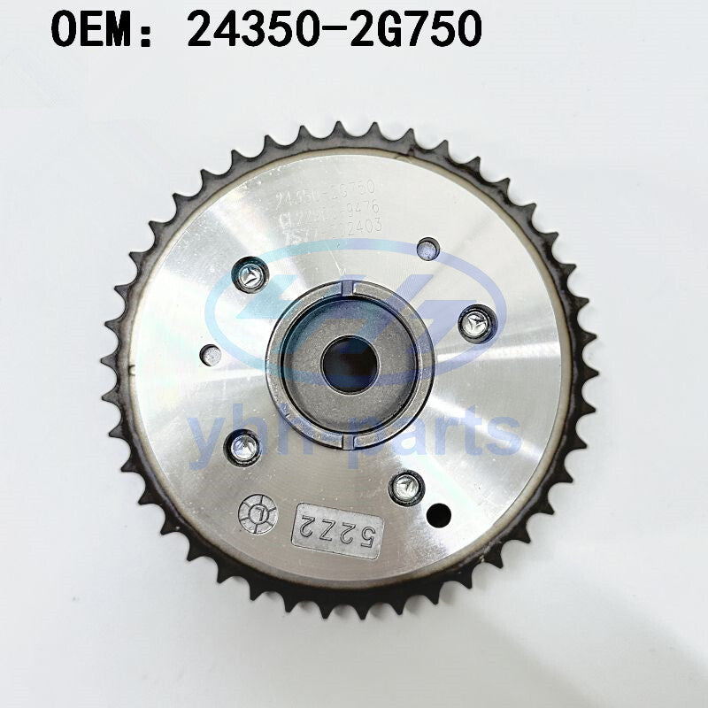 CVVT Intake Camshaft Gear 243502G750 for 11-16 Sonata Optima Sorento 2.0L 2.4L