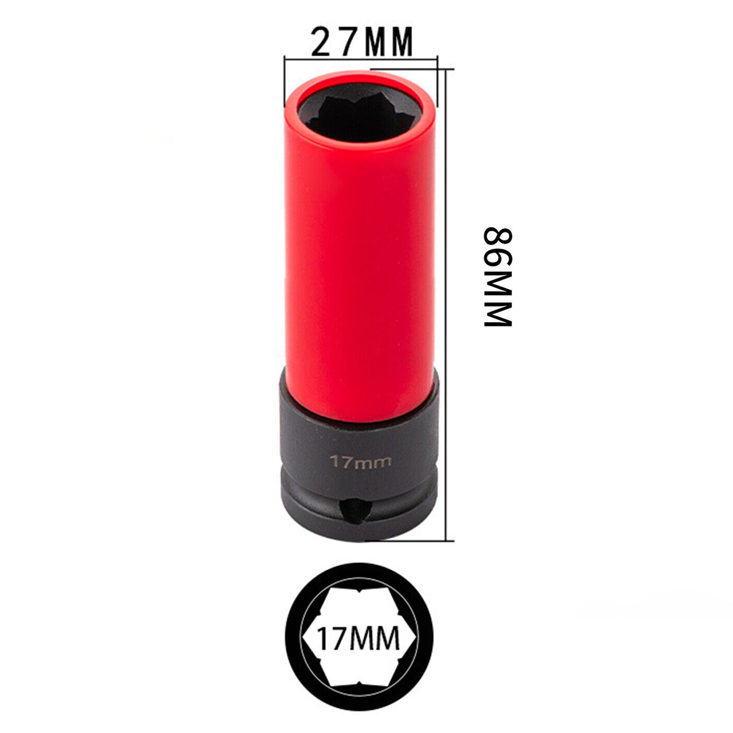 Lug Nut Socket Flower Design Replacement for Mercedes S Series 4218 J8X0 Q
