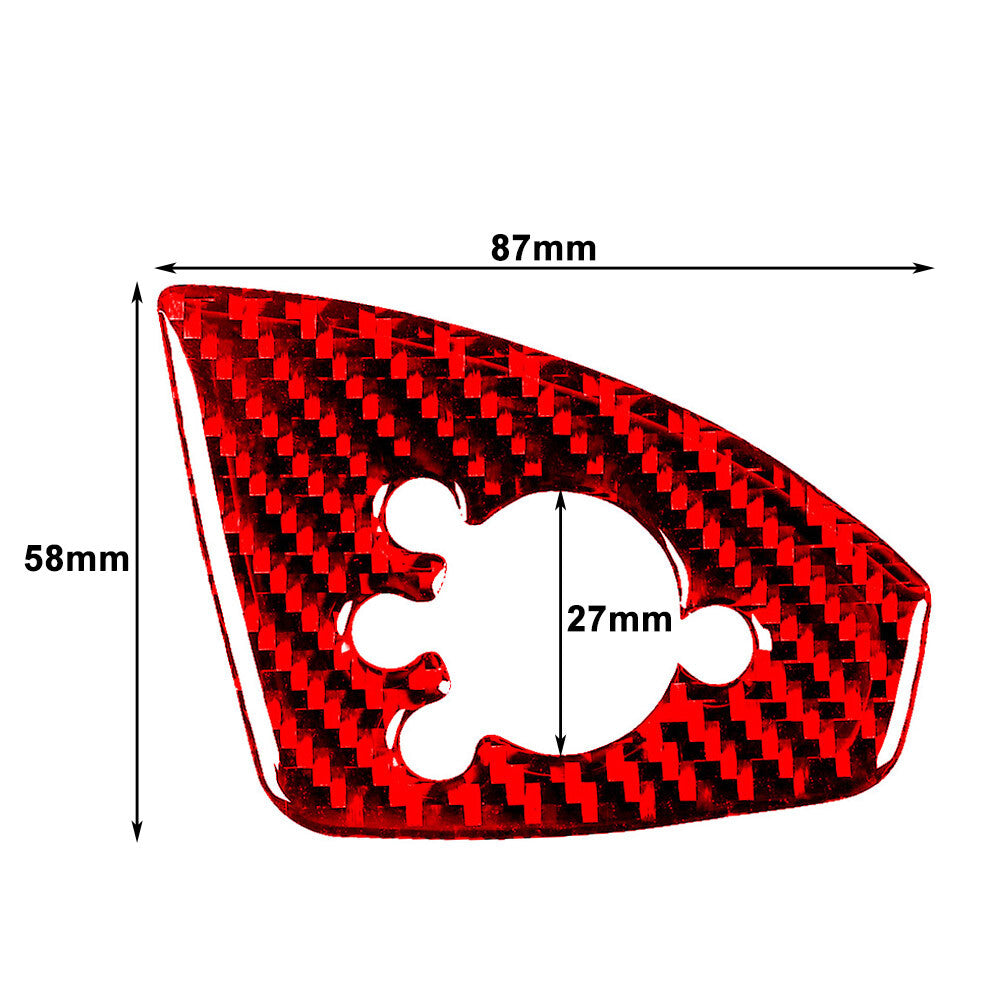 LHD Interior Car Door Lock Button Panel Cover Trim for Audi TT TTS TTRS 2008-14
