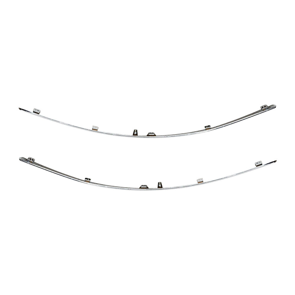 2 Rear Reflective Bright Strips Fits 08-10 for Benz B-class W245 Right Left Chrome