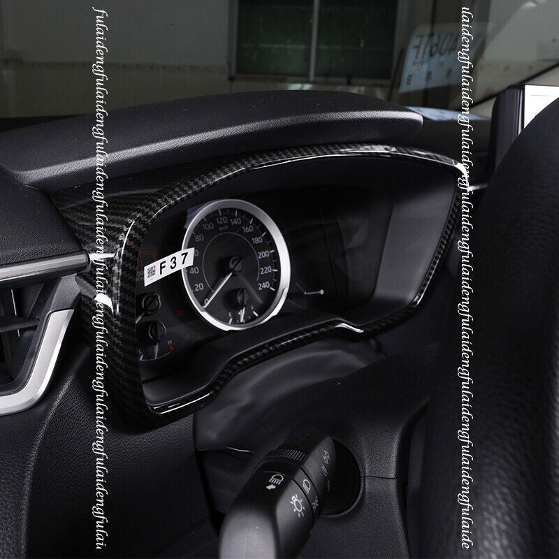 For Highlander 2014-2019 Wood Grain Inner Gear Shift Box Panel Cover Trim v