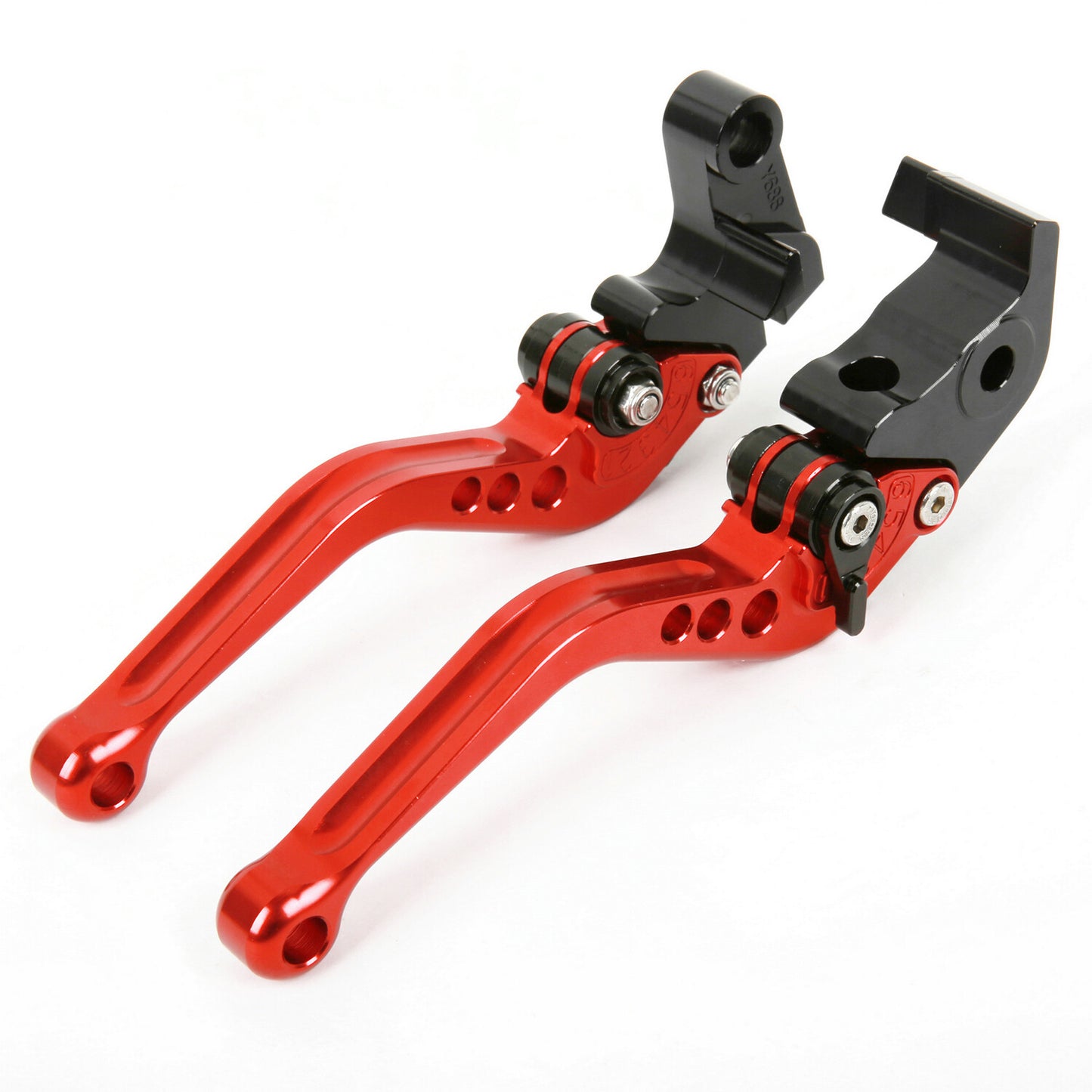 Fit for Yamaha R6 2005-2016 R1 2004-2008 2006 CNC Short Clutch Brake Levers US Red