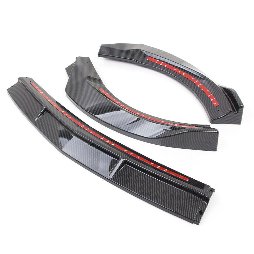 Car Front Bumper Lip Cover Trims Fit for Benz E-Class W213 Sport 2016-2019 Version
