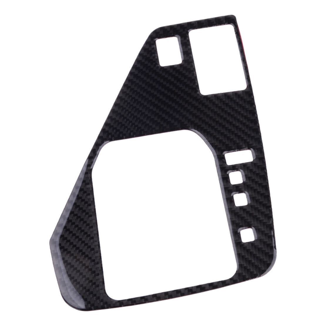 Carbon Fiber Gear Shift Panel Trim Cover Fit for for Subaru Crosstrek 2024 Replace v
