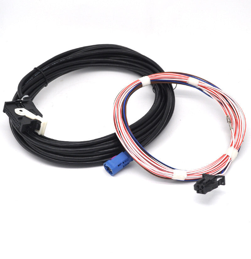 Reverse set CAMERA WIRING HARNESS CABLE for VW for SEAT for GOLF Mk6 TOURAN LEON POLO v