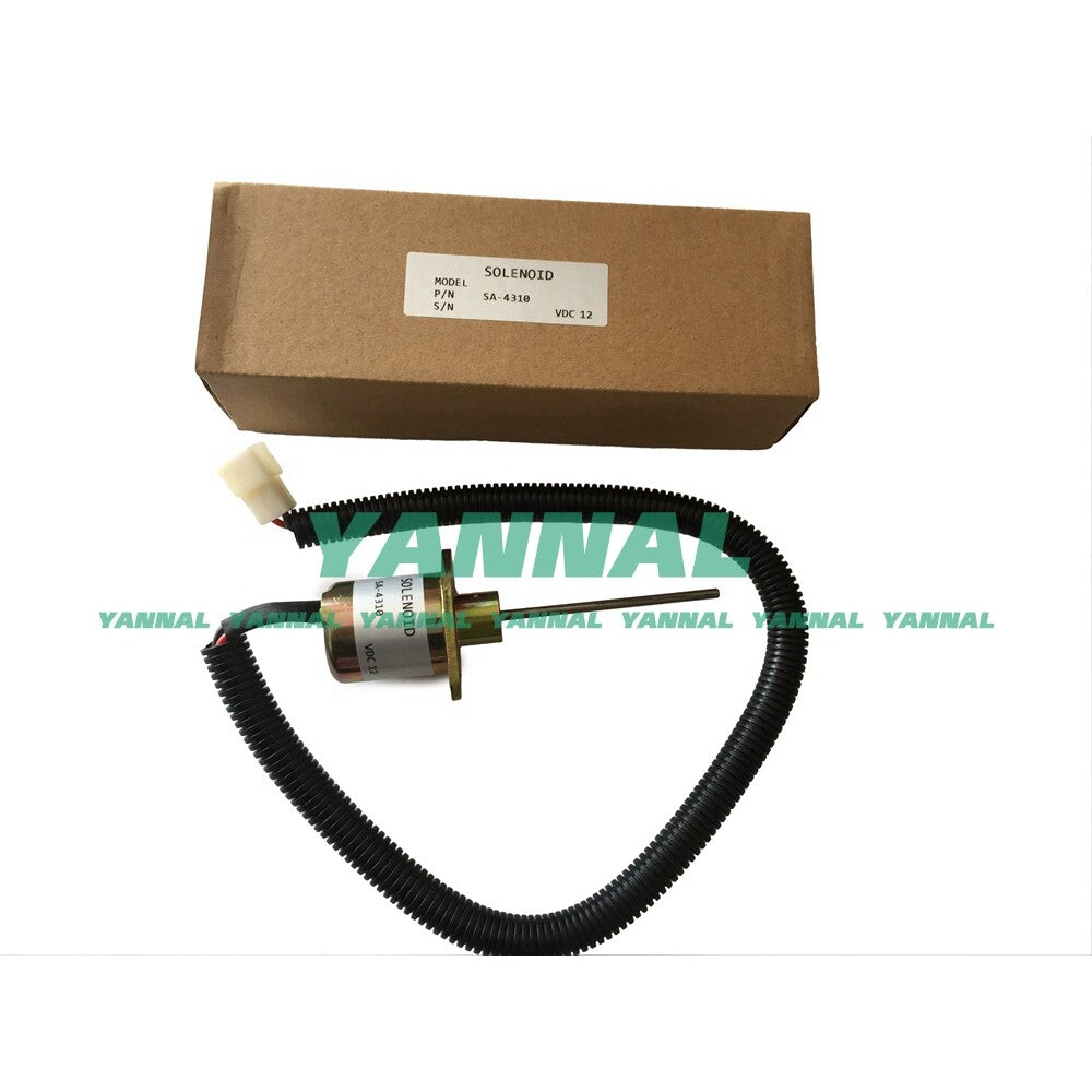 Solenoid valve 17490-60010 is a spare part for SA-4310-12 engines.
