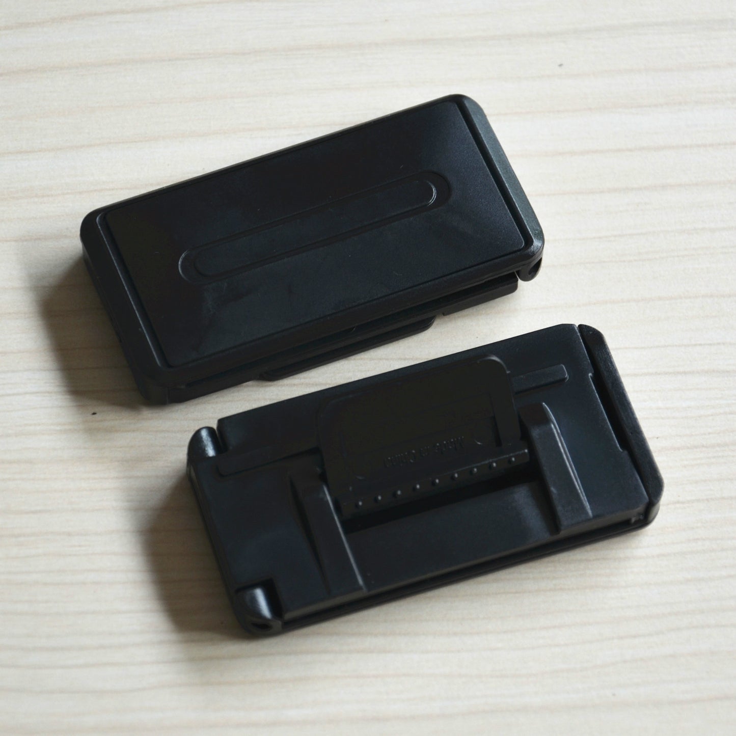 2x for Seat Safety Belt Stopper Strap Clip Car Auto Universal Black Comfort Safety