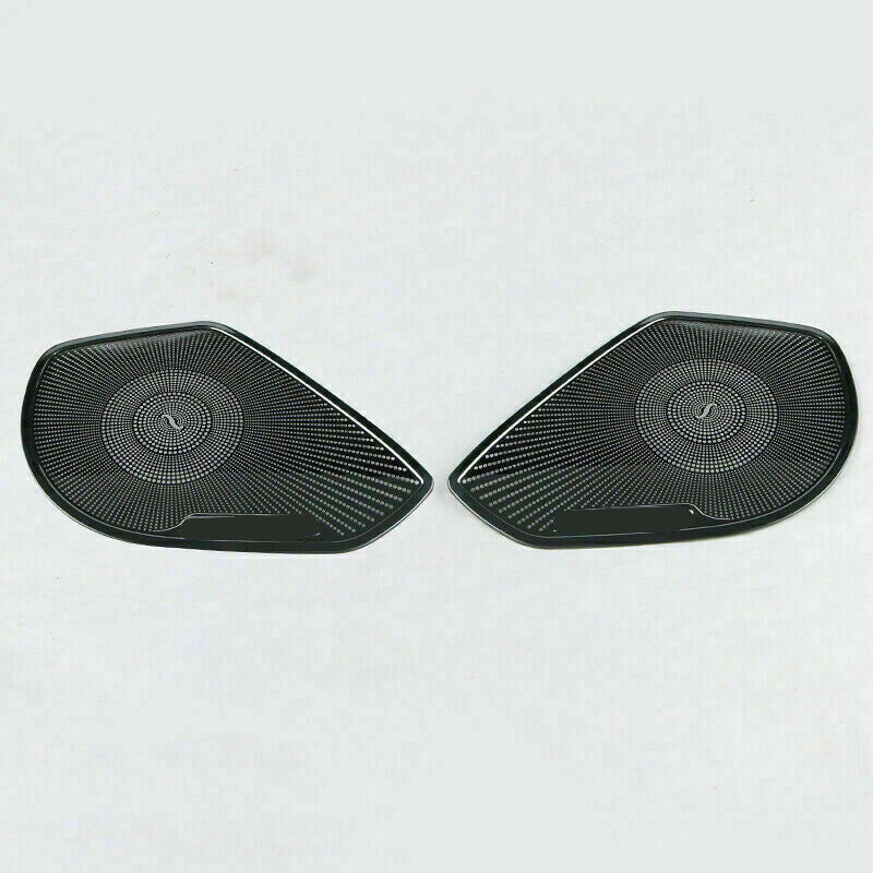 for Honda Accord 2018-2022 Black titanium Inner Door Horn Speaker Cover Trims