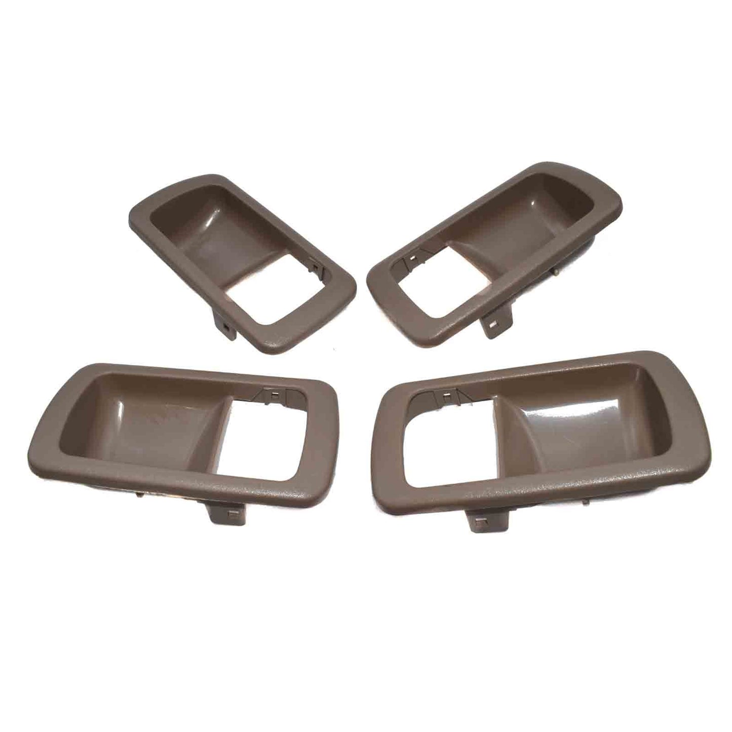 Suitable for Camry models 92, 93, 94, 95, and 96. Beige interior door handle trim set (4 pieces) n