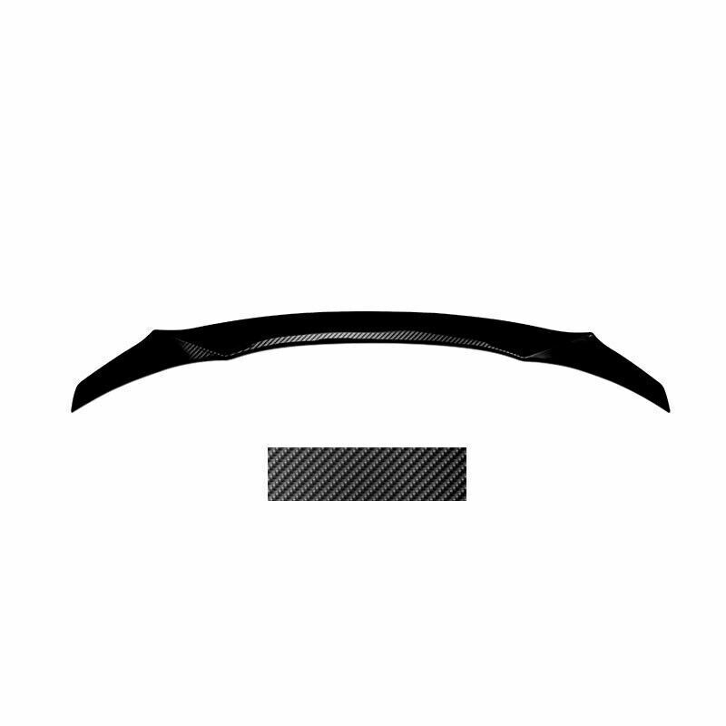 for Mazda 3 Axela sedan 2019-2023 Carbon Fiber ABS Rear Trunk Lip Spoiler Wing