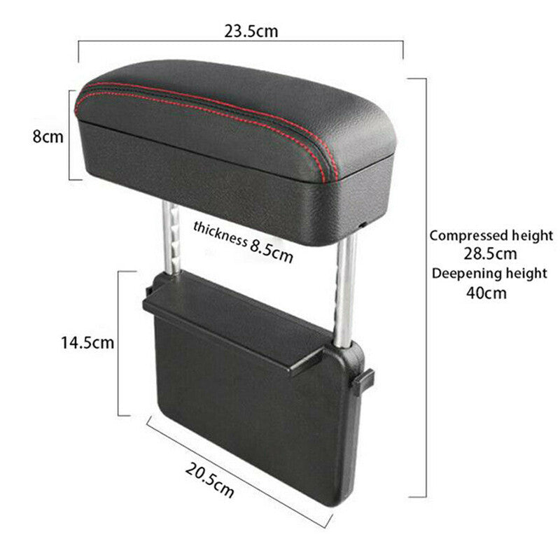 Universal wireless charging box for car center armrests and side storage boxes for seats. n
