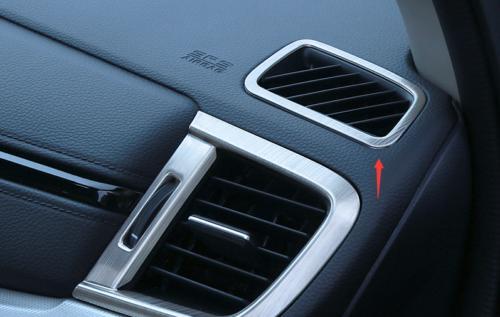 for Honda CRV CR-V 17-2022 Silver Titanium Dashboard Upper Air Outlet Vent Trim