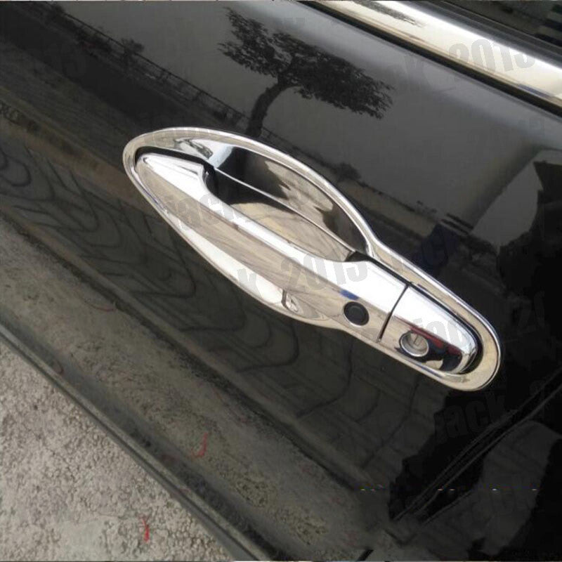 for Honda CRV CR-V 2012-2016 Chrome Car Door Handle Cover Trims 8Pcs for Smart Hole