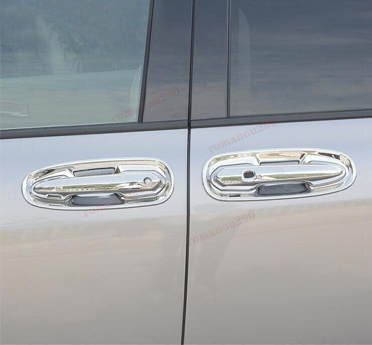 for Toyota for Sienna 21-2024 ABS Chrome Outer Door Bowl Handle Cover Moulding Trim